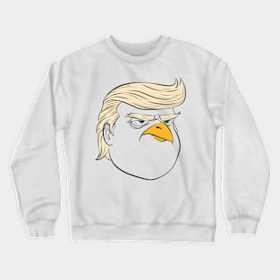 Angry Bird Trump Funny Crewneck Sweatshirt